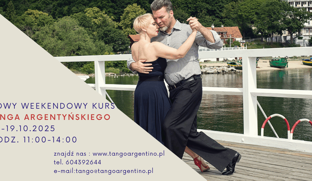 18-19 października 2025 – weekendowy kurs tanga argentyńskiego dla początkujących – pary