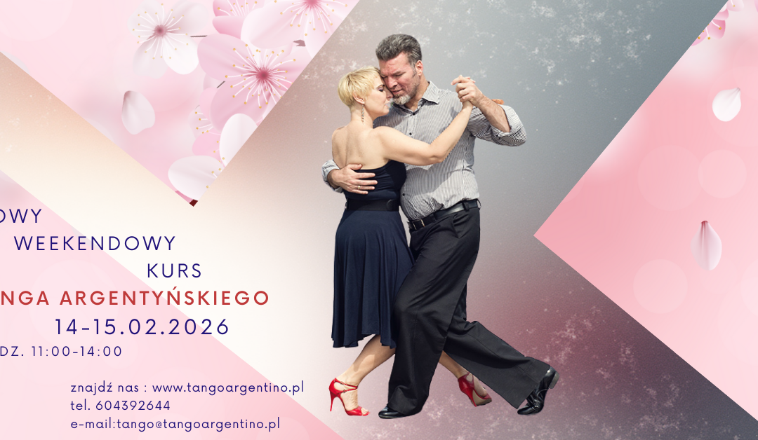 14-15 luty 2026 – Weekendowy kurs tanga argentyńskiego dla par od zera